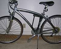 grey-cross-country-bicycle