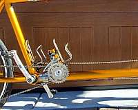 gold-tandem-bicycle