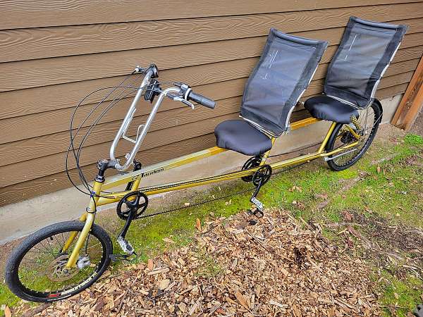 gold-recumbent-tandem-bicycle