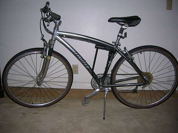 grey-cross-country-bicycle