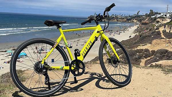 yellow-electric-bicycle
